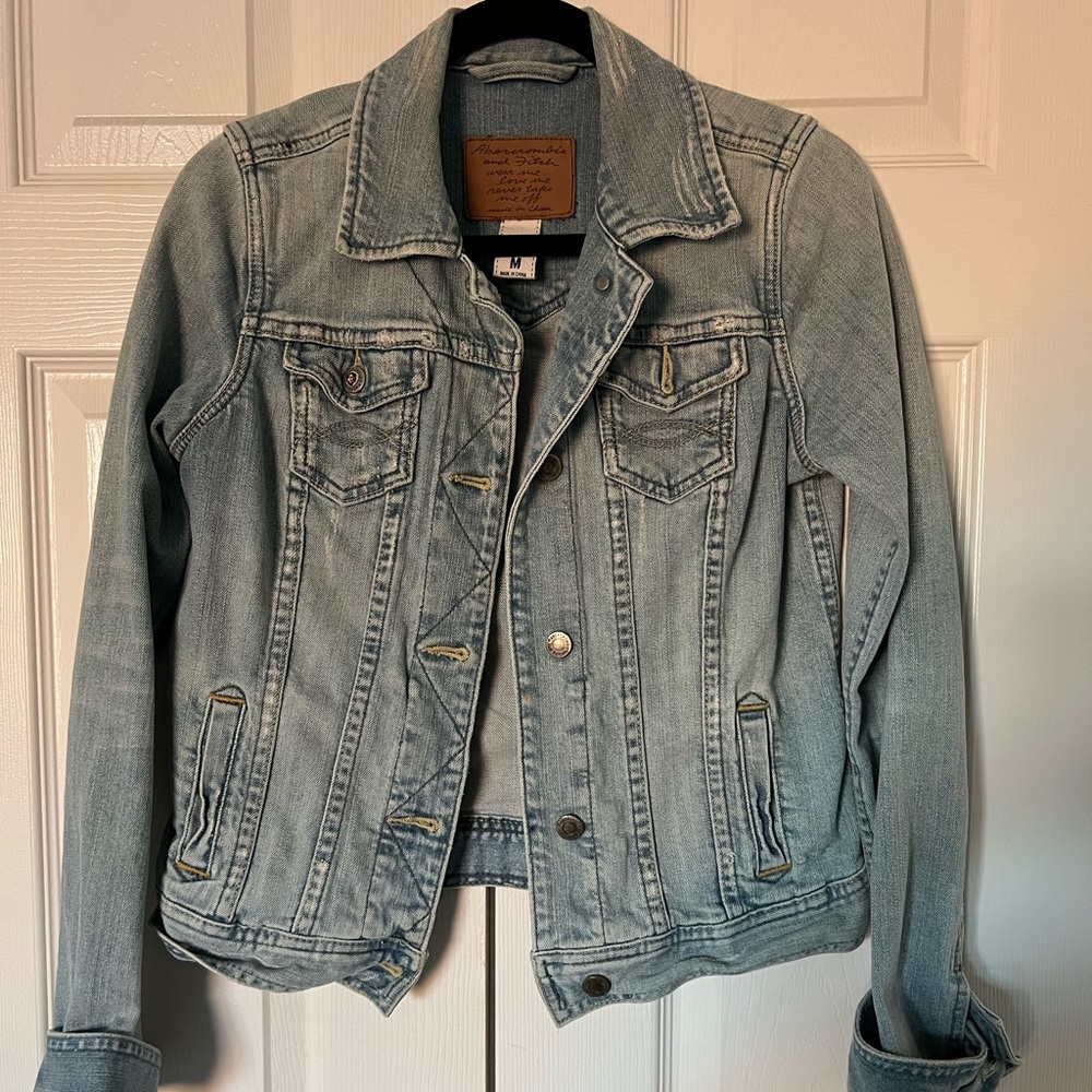 Abercrombie and fitch denim jacket